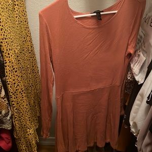 Forever 21 long sleeve mini dress